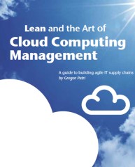 Lean and the art of cloud computing management